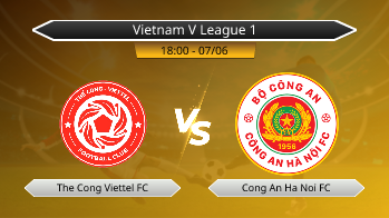 Vietnam V League 1 - The Cong Viettel FC vs Cong An Ha Noi FC