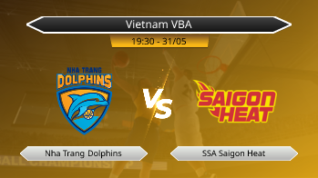 Vietnam VBA Nha Trang Dolphins VS SSA Saigon Heat