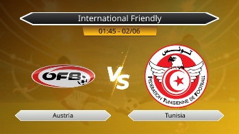 International Friendly - Austria vs Tunisia