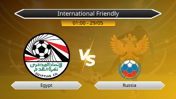 International Friendly - Egypt vs Russia