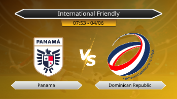 International Friendly Panama VS Dominican Republic