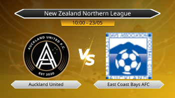 New Zealand Northern League Auckland United VS East Coast Bays AFC