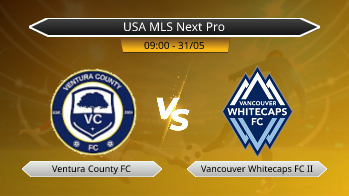 USA MLS Next Pro Ventura County FC VS Vancouver Whitecaps FC II