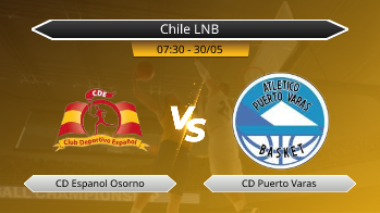 Chile LNB CD Espanol Osorno VS CD Puerto Varas