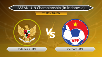 ASEAN U19 Championship (In Indonesia) - Indonesia U19 vs Vietnam U19