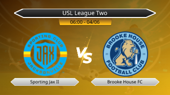 USL League Two Sporting Jax II VS Brooke House FC