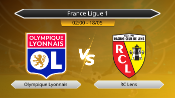 France Ligue 1 - Olympique Lyonnais vs RC Lens