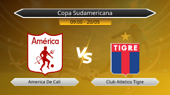 Copa Sudamericana America De Cali VS Club Atletico Tigre