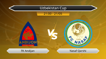 Uzbekistan Cup FK Andijan VS Nasaf Qarshi