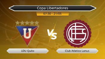 Copa Libertadores LDU Quito VS Club Atletico Lanus