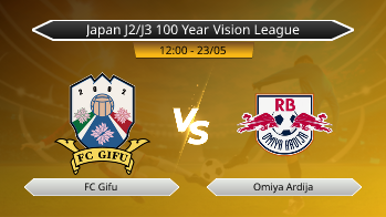 Japan J2/J3 100 Year Vision League FC Gifu VS Omiya Ardija