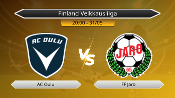 Finland Veikkausliiga - AC Oulu vs FF Jaro